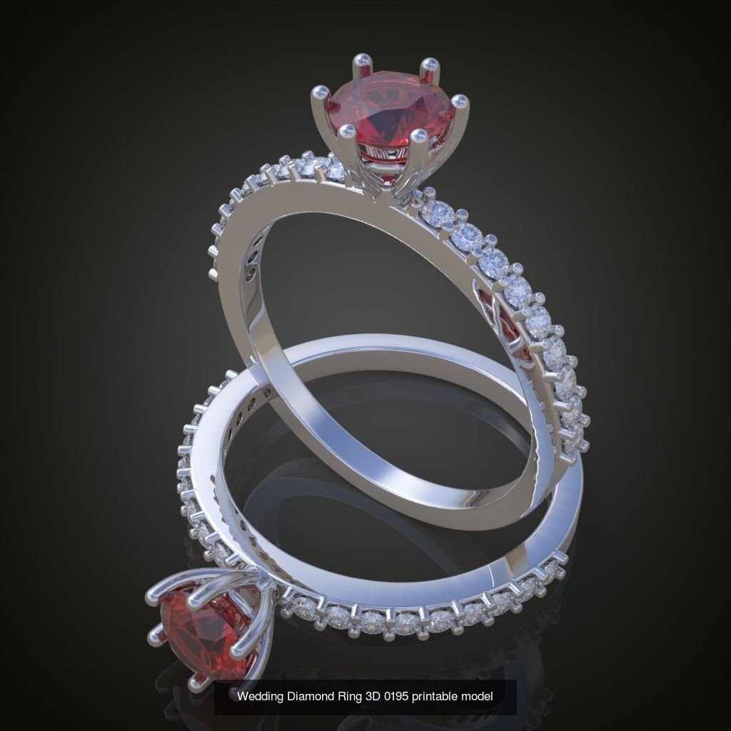 9My 60 Beautiful and graceful 3d printable ring models  3D Model Collection_61