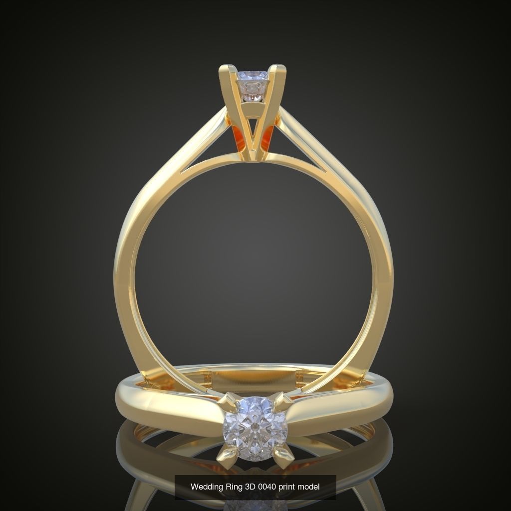 9My 60 Beautiful and graceful 3d printable ring models  3D Model Collection_10