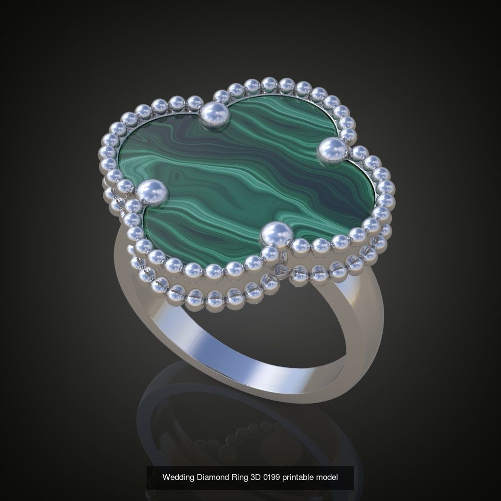 9My 60 Beautiful and graceful 3d printable ring models  3D Model Collection_65