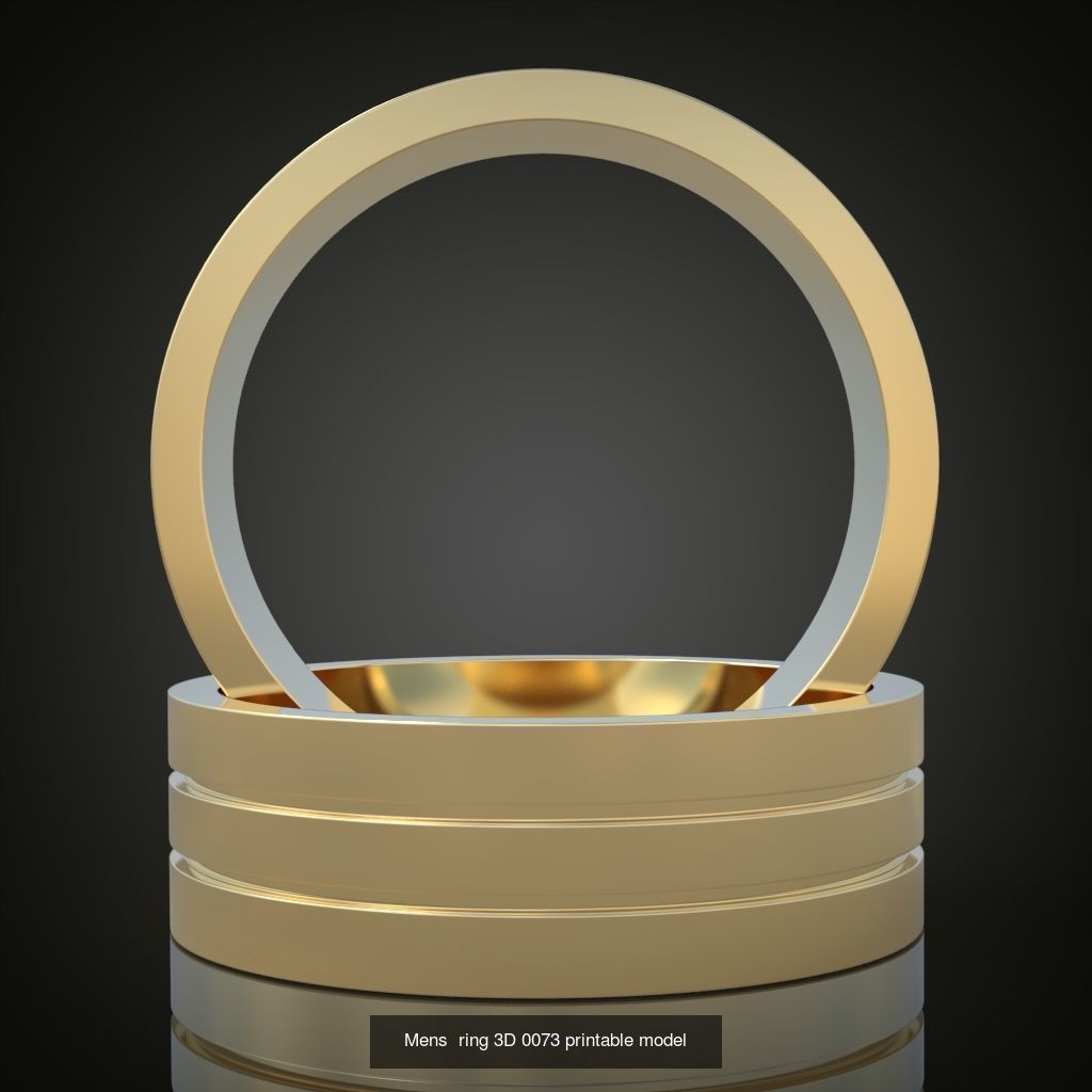 9My 60 Beautiful and graceful 3d printable ring models  3D Model Collection_15