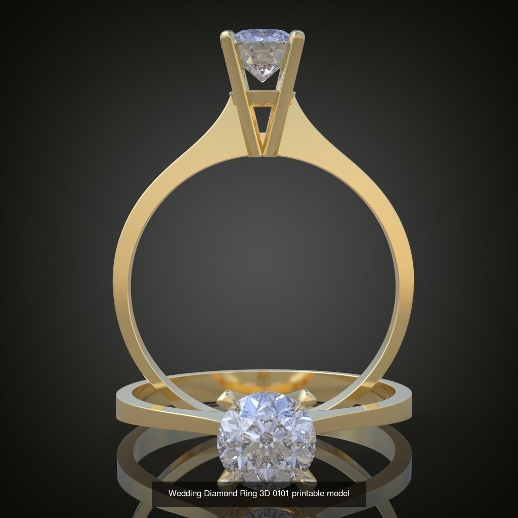 9My 60 Beautiful and graceful 3d printable ring models  3D Model Collection_19