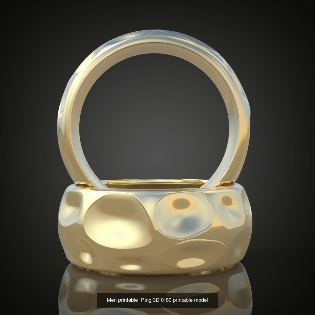 9My 60 Beautiful and graceful 3d printable ring models  3D Model Collection_47
