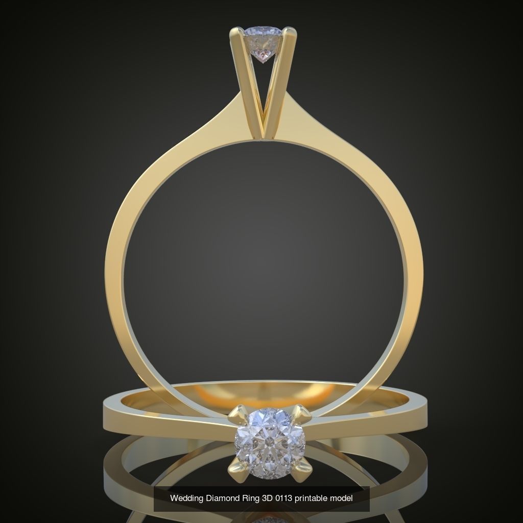 9My 60 Beautiful and graceful 3d printable ring models  3D Model Collection_24
