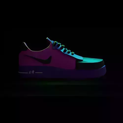 Sneaker nike air force glow