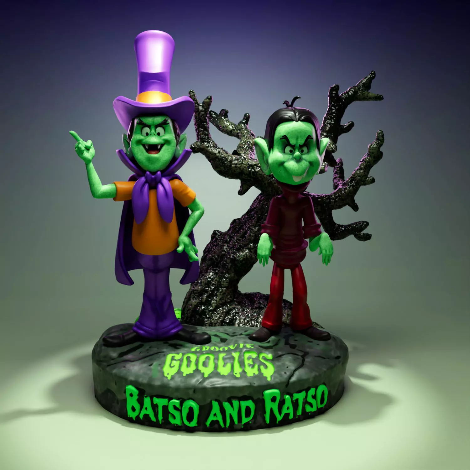 Batso and Ratso - Groovie Goolies 3D print model_0