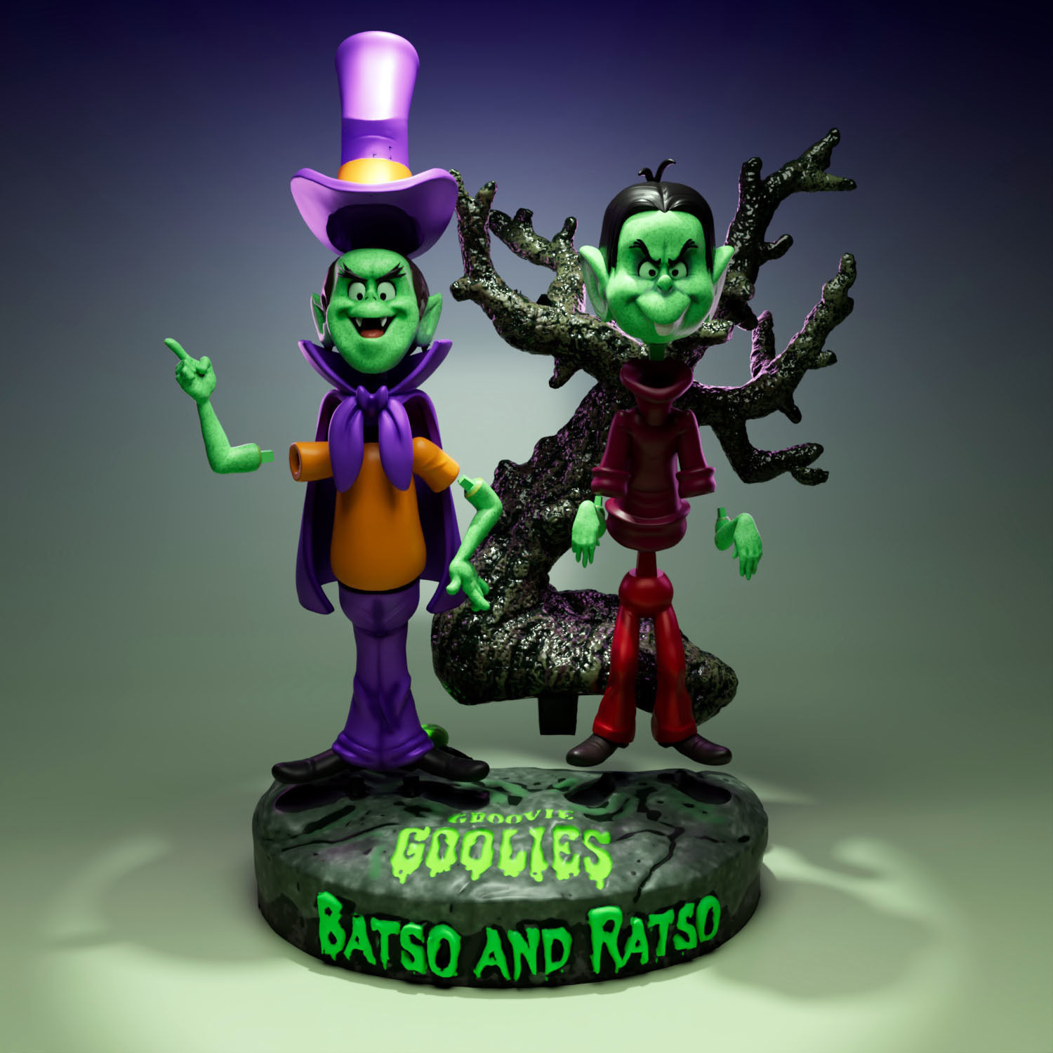 Batso and Ratso - Groovie Goolies 3D print model_4