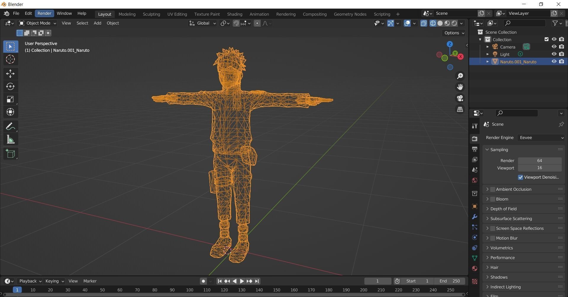 Naruto Shippuden- Naruto 3D model_3