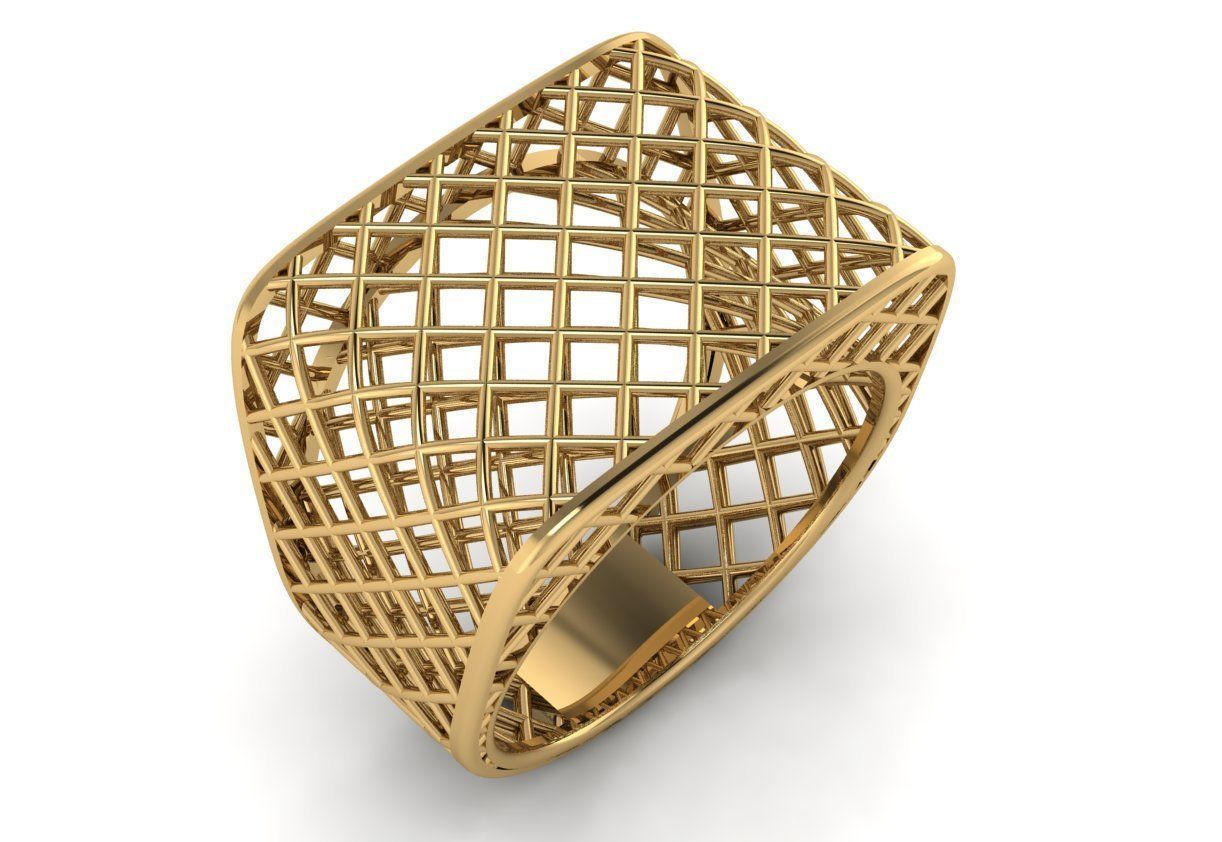 Anel fios 3D print model_1