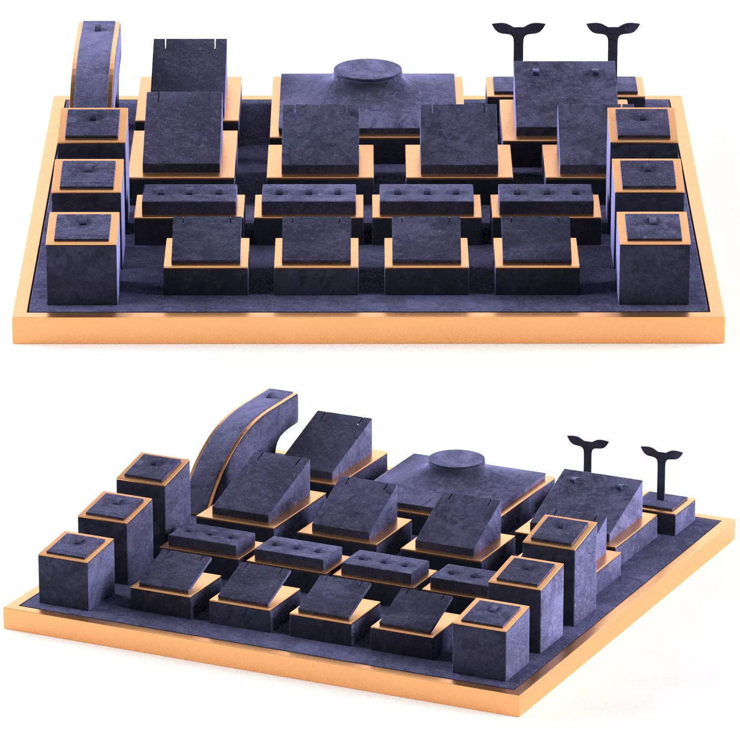 jewelry display set-digu1 3D model_0