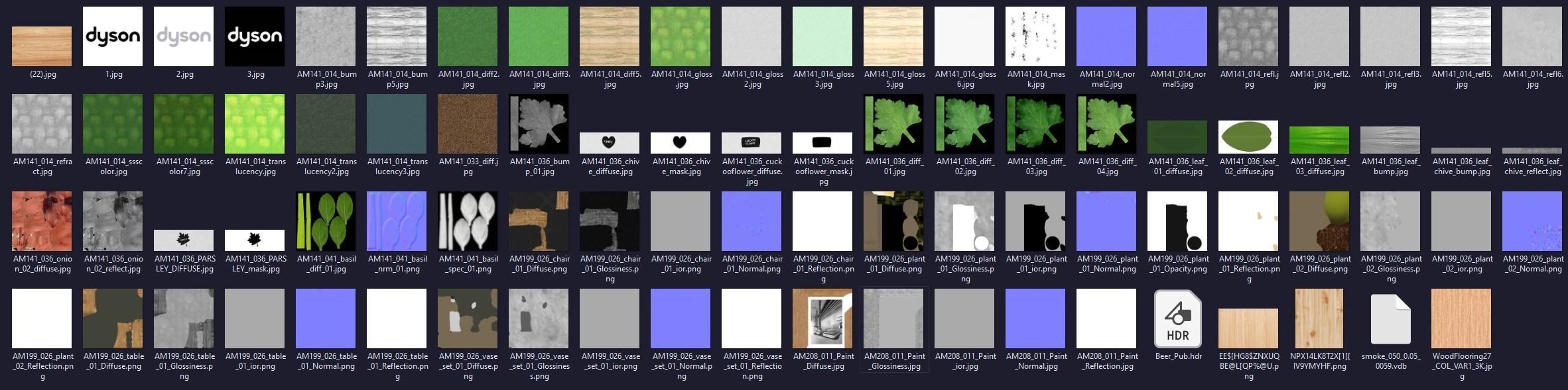 Dyson Project for C4D and Redshift Render  3D model_10