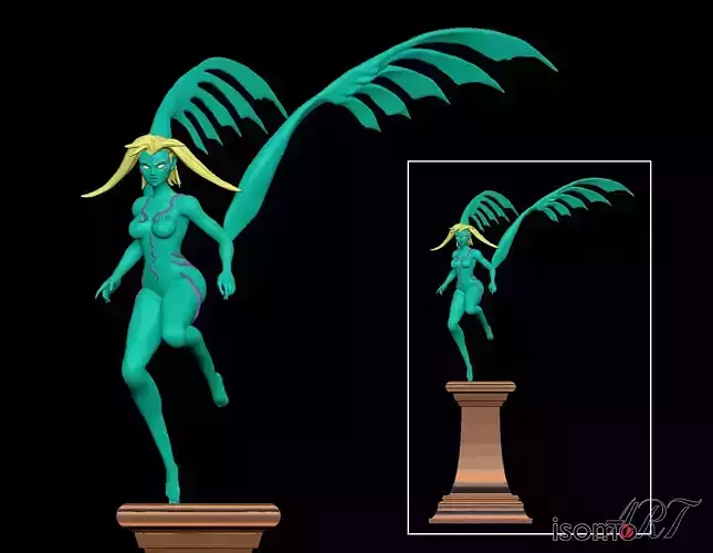 Liberate Form Aya Brea from Parasite Eve 3D print model