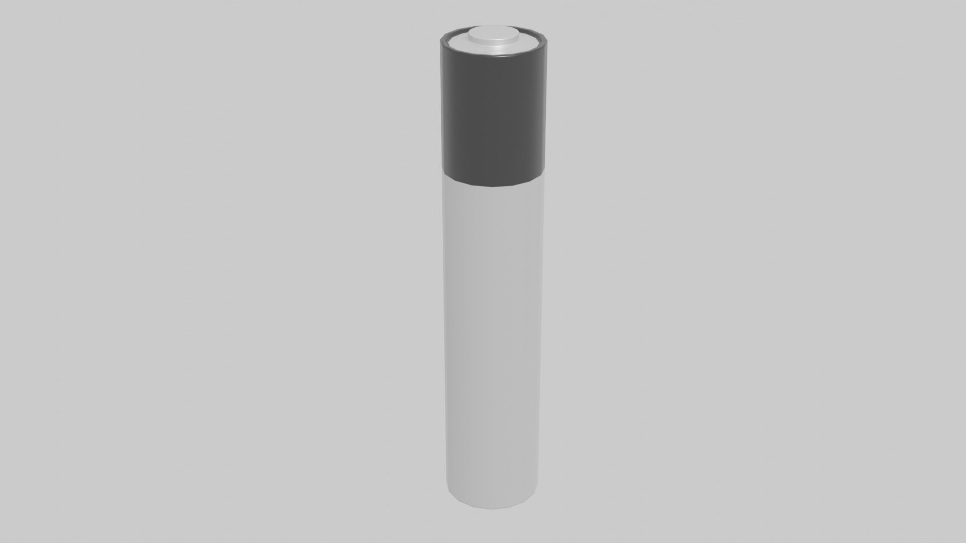 AAAA Battery Low-poly 3D model_2