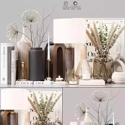 Decor Set 066 3D model