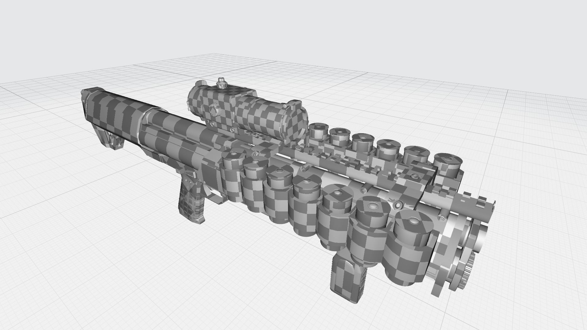 Kel-Tec KSG 3D model_6