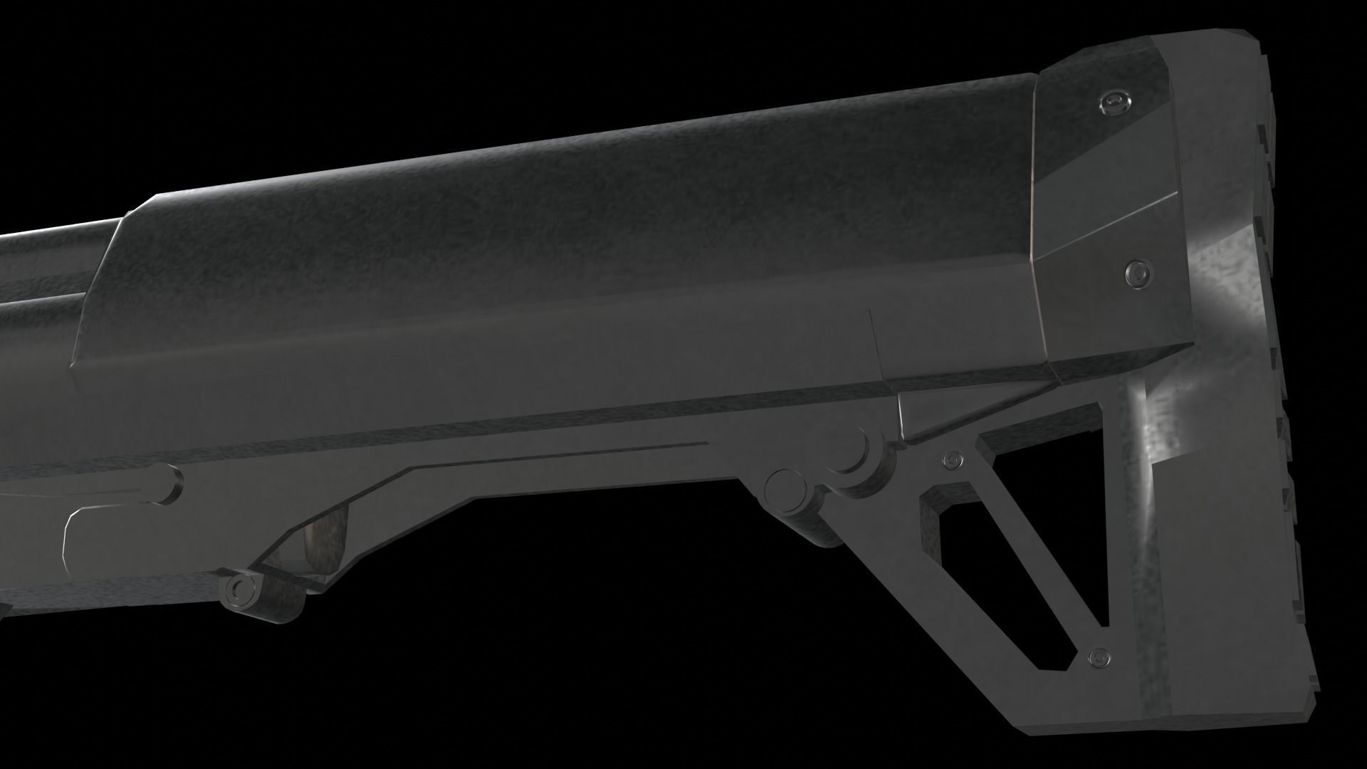 Kel-Tec KSG 3D model_12