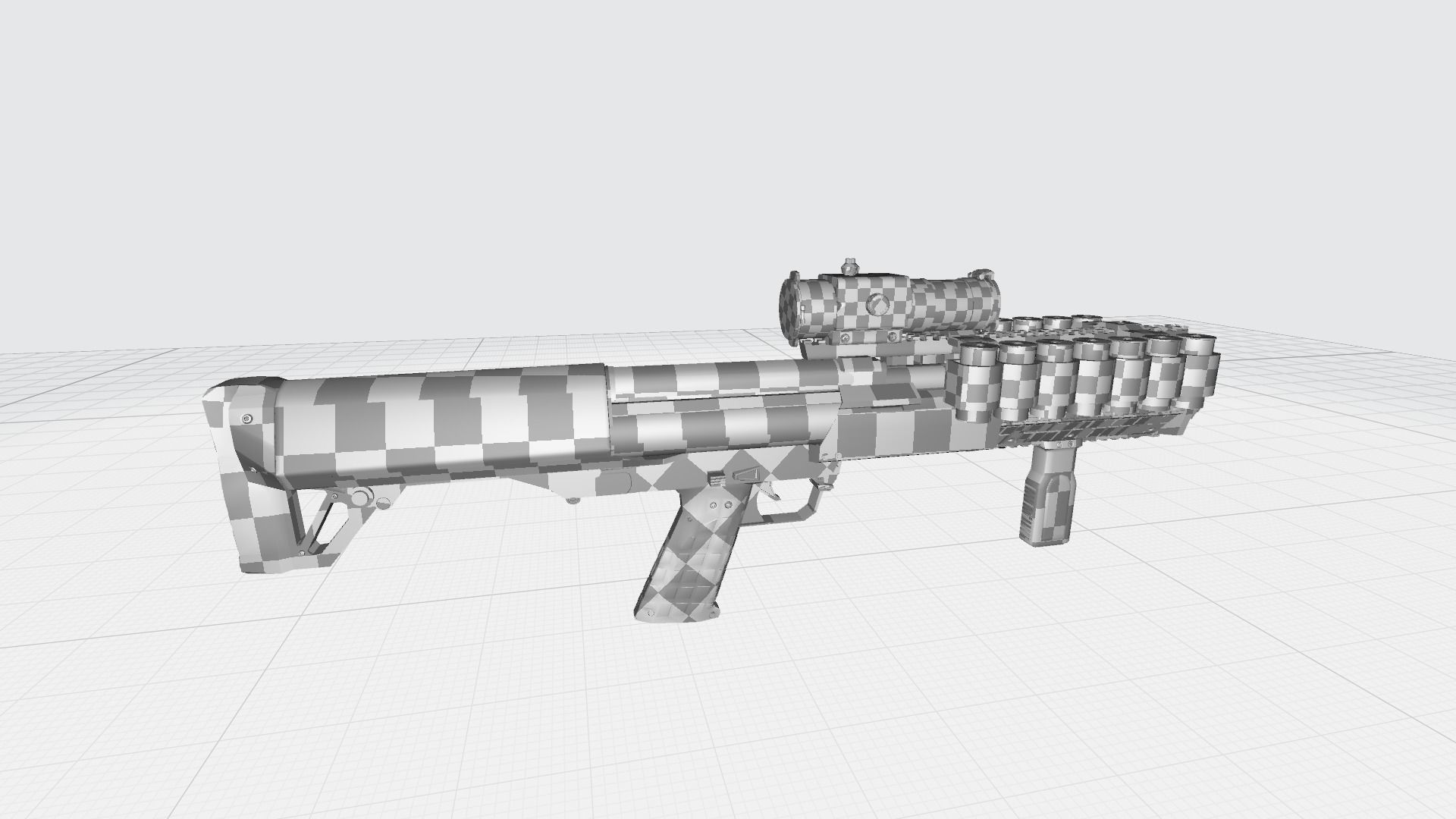 Kel-Tec KSG 3D model_5