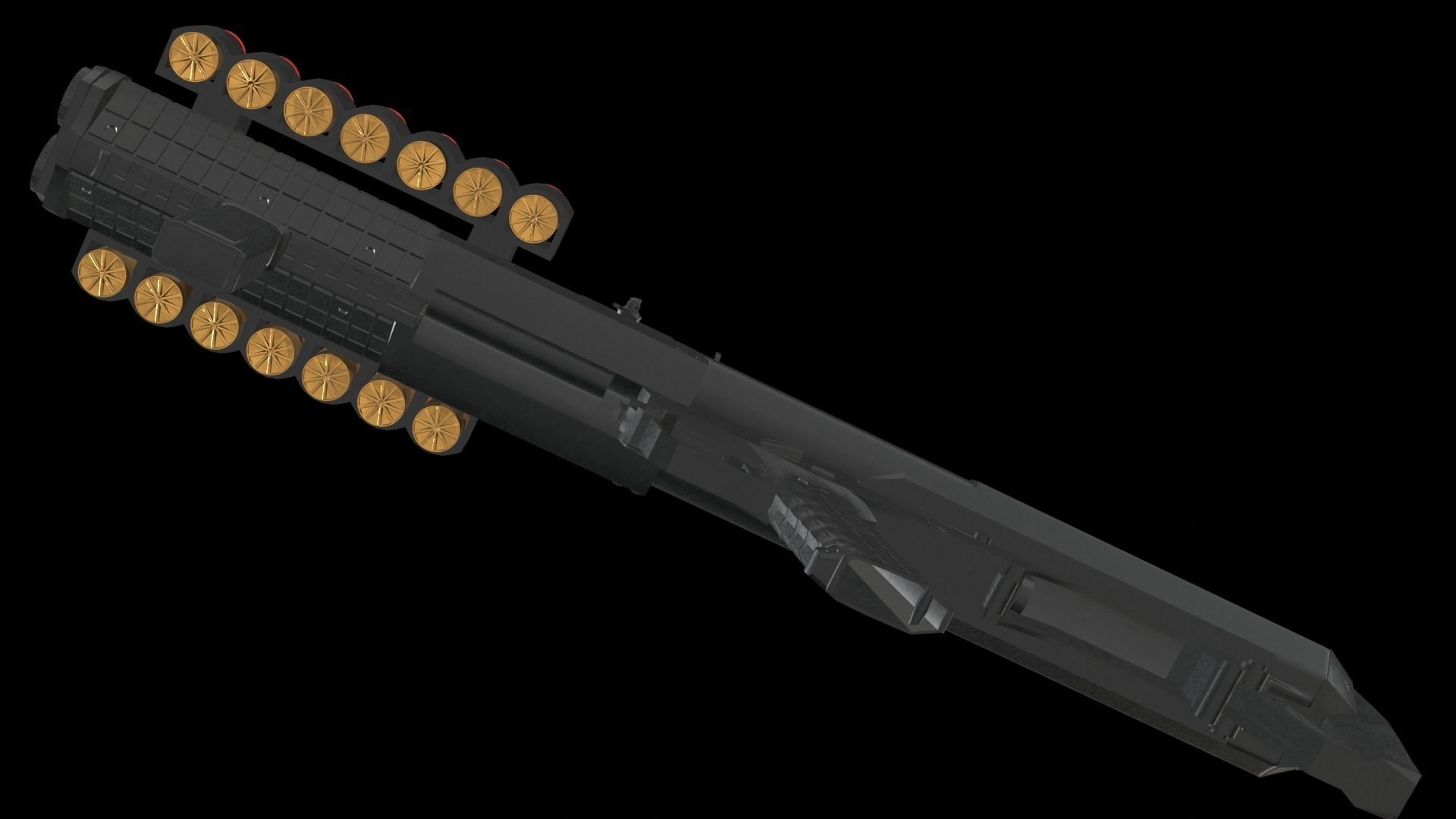 Kel-Tec KSG 3D model_18