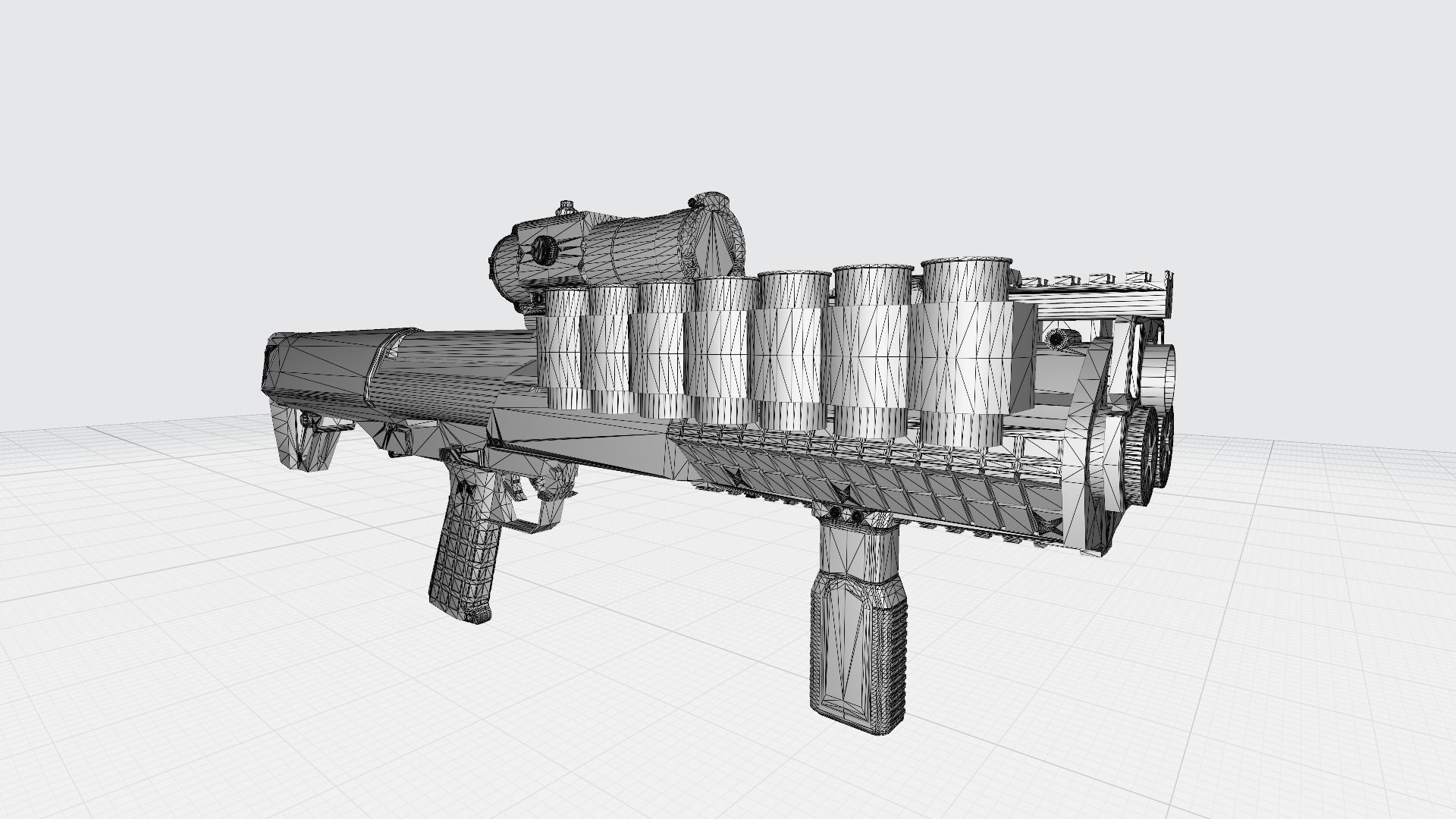 Kel-Tec KSG 3D model_8