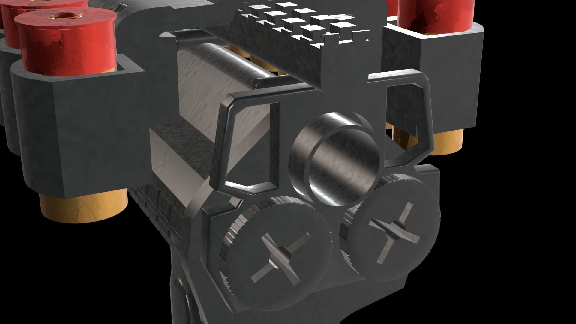 Kel-Tec KSG 3D model_22