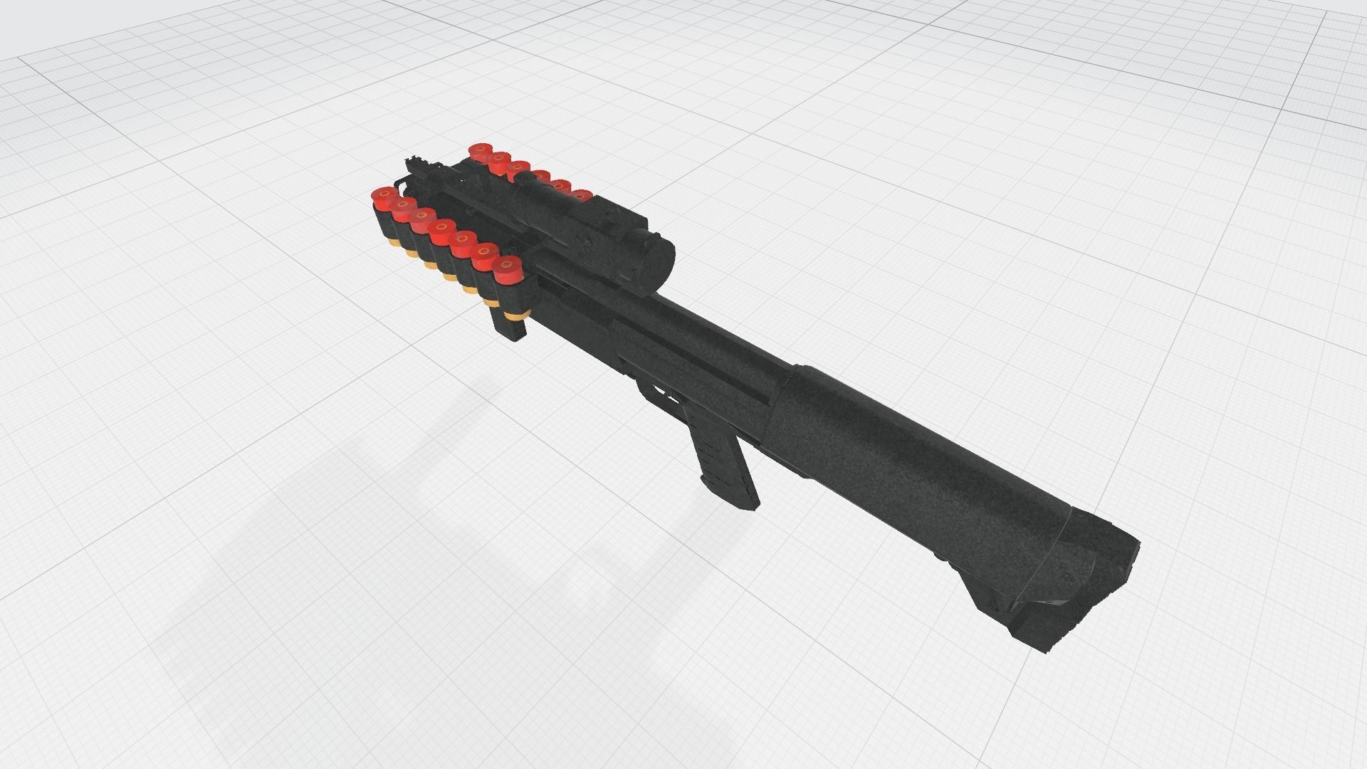 Kel-Tec KSG 3D model_3