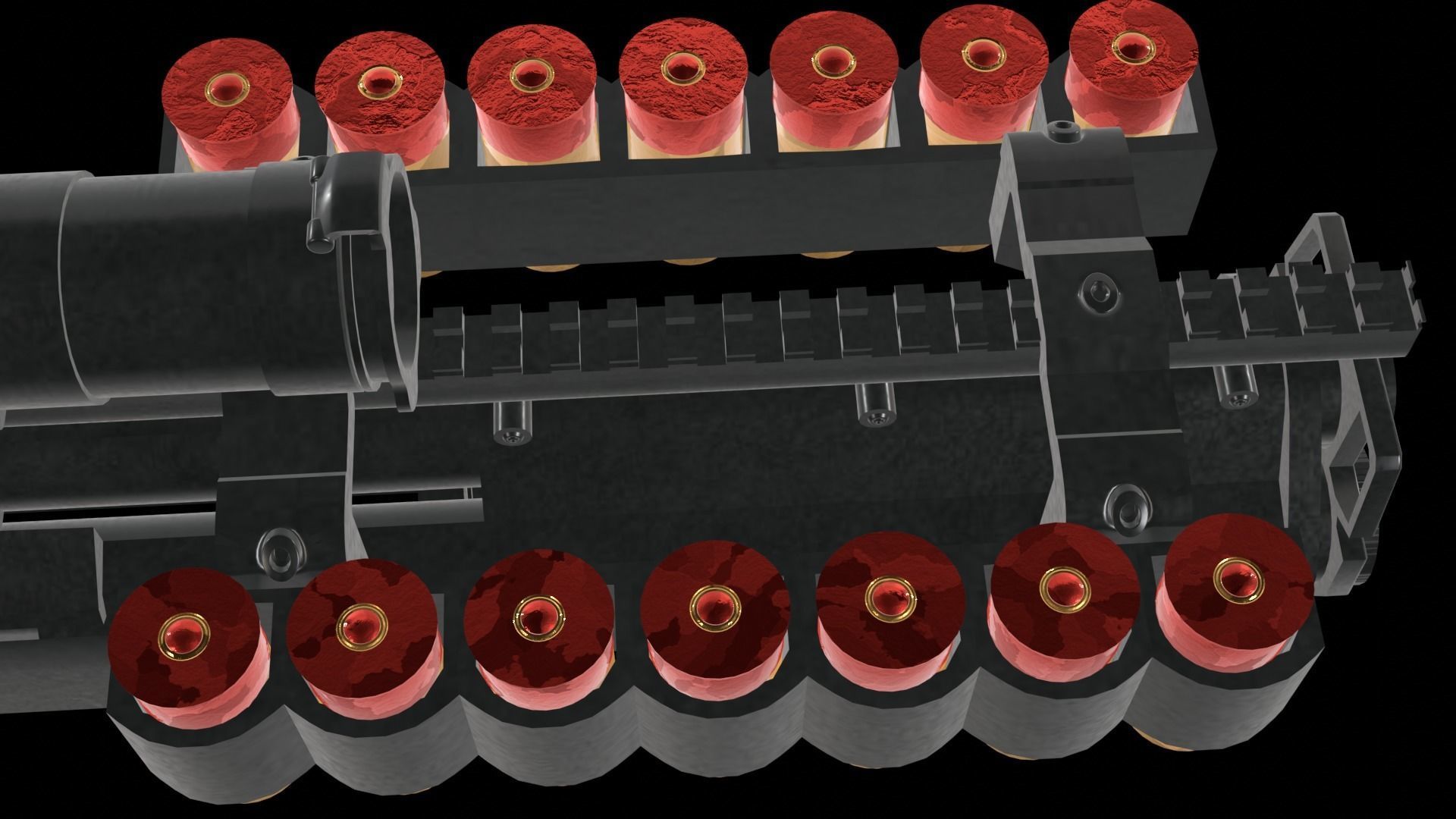 Kel-Tec KSG 3D model_20