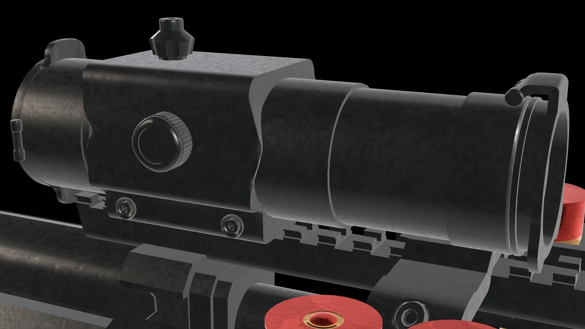 Kel-Tec KSG 3D model_21