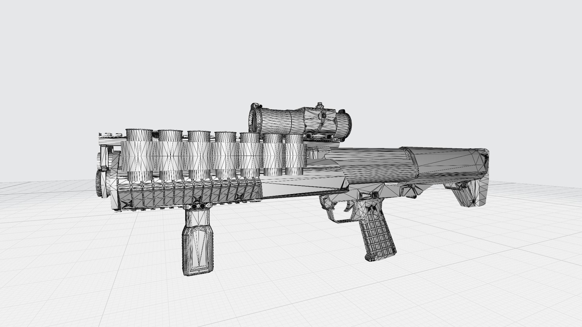 Kel-Tec KSG 3D model_10
