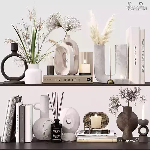 Decor Set 067 3D model