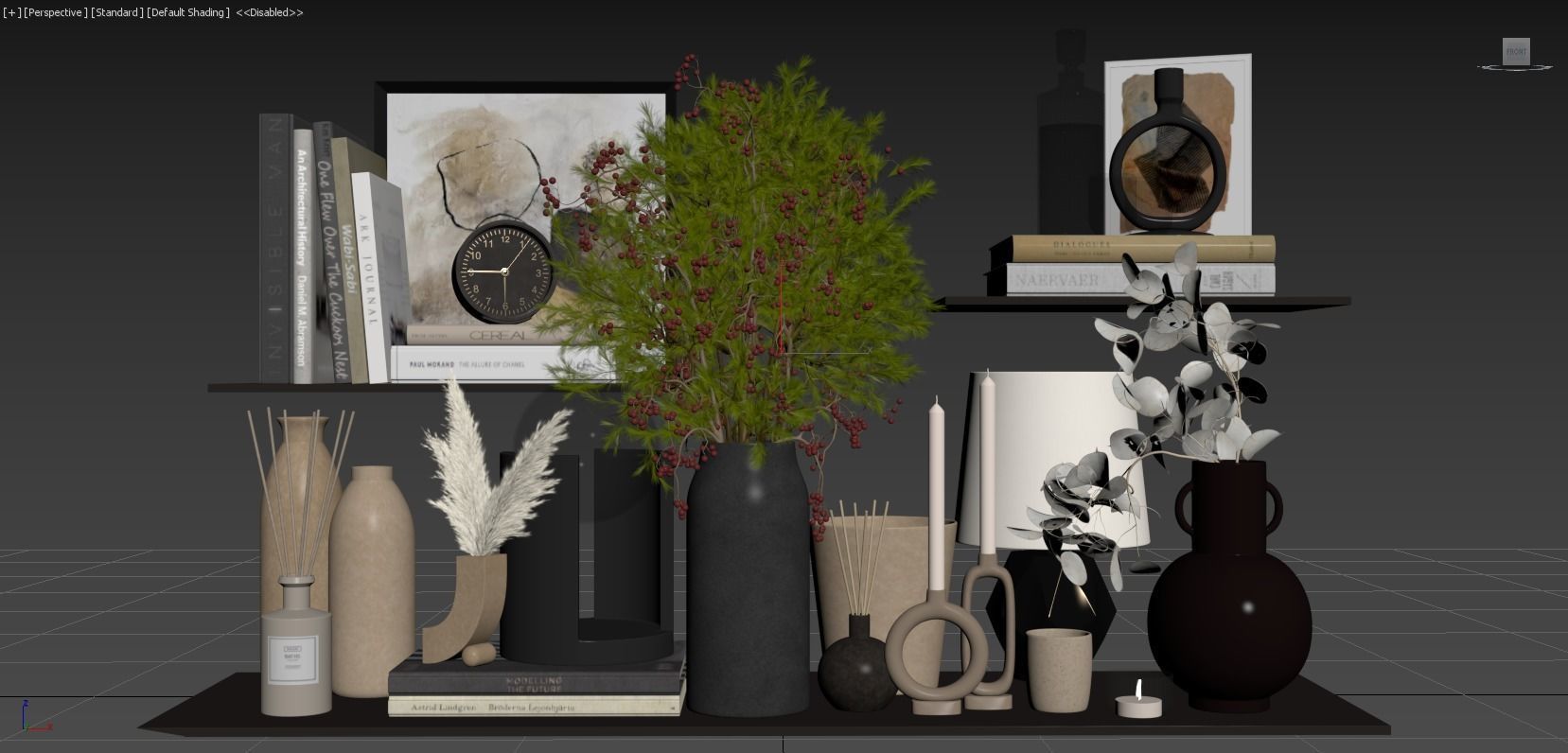 Decor Set 069 3D model_6