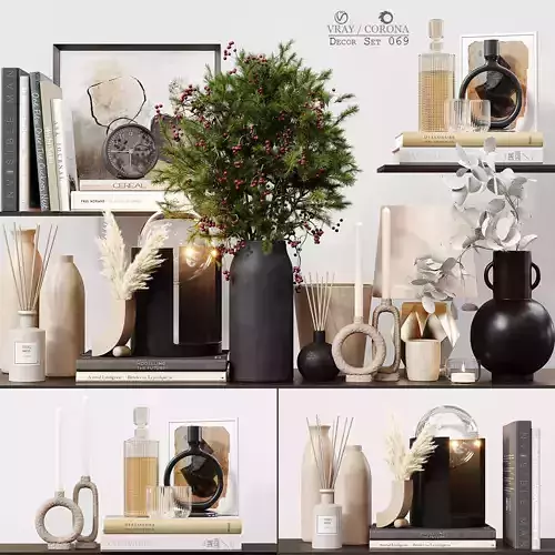 Decor Set 069 3D model