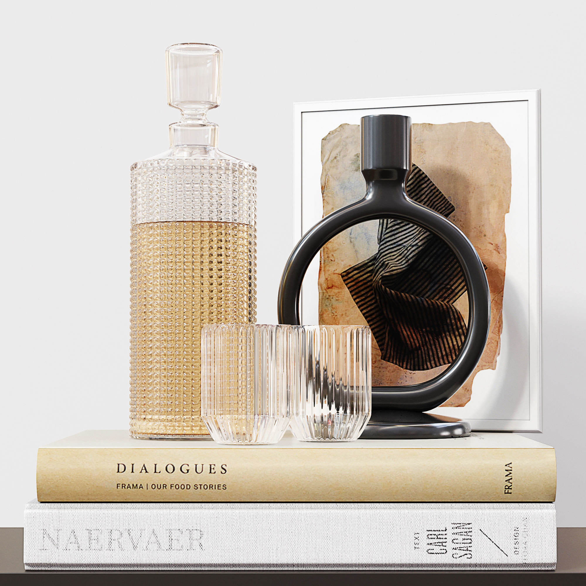 Decor Set 069 3D model_2