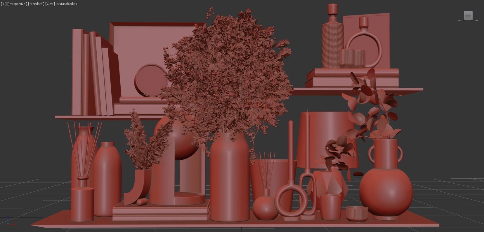 Decor Set 069 3D model_7