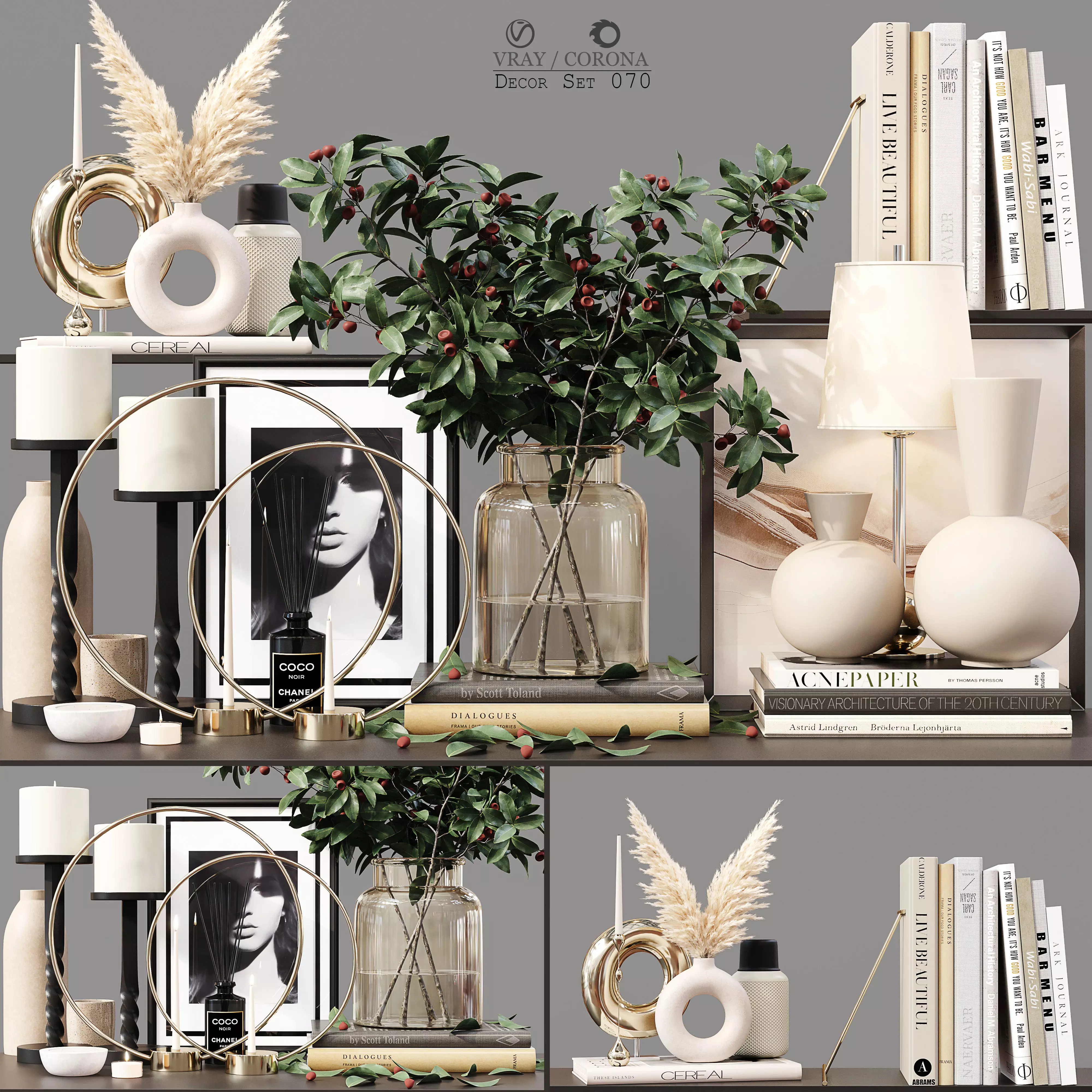 Decor Set 070 3D model