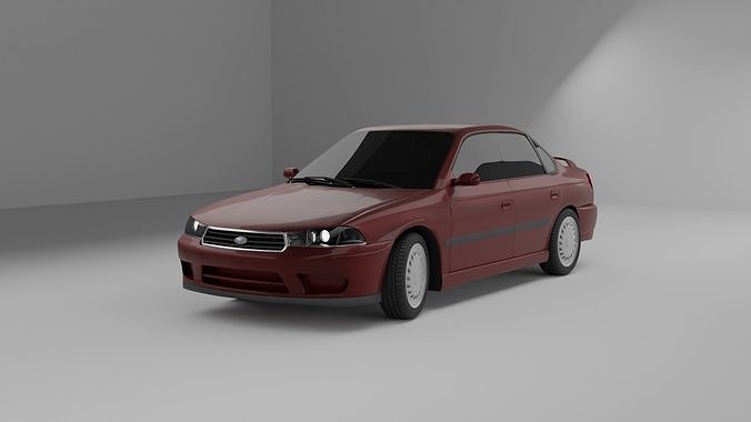 Subaru Legacy - Free Blender model Free 3D model