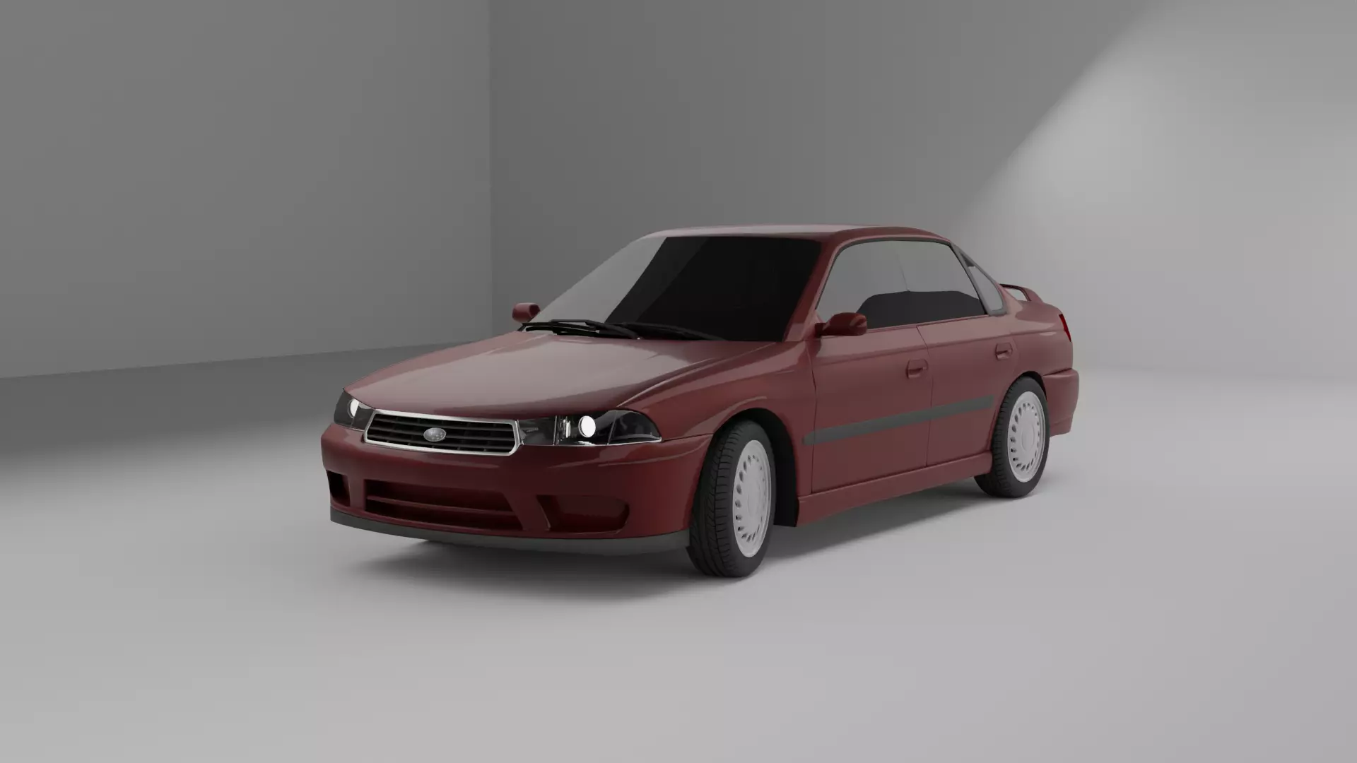 Subaru Legacy - Free Blender model Free 3D model