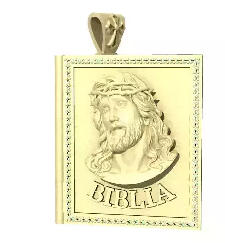 pingente da biblia de cristo 