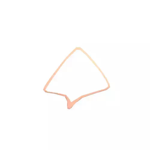 Speech Balloon v12 004 Low-poly 3D model