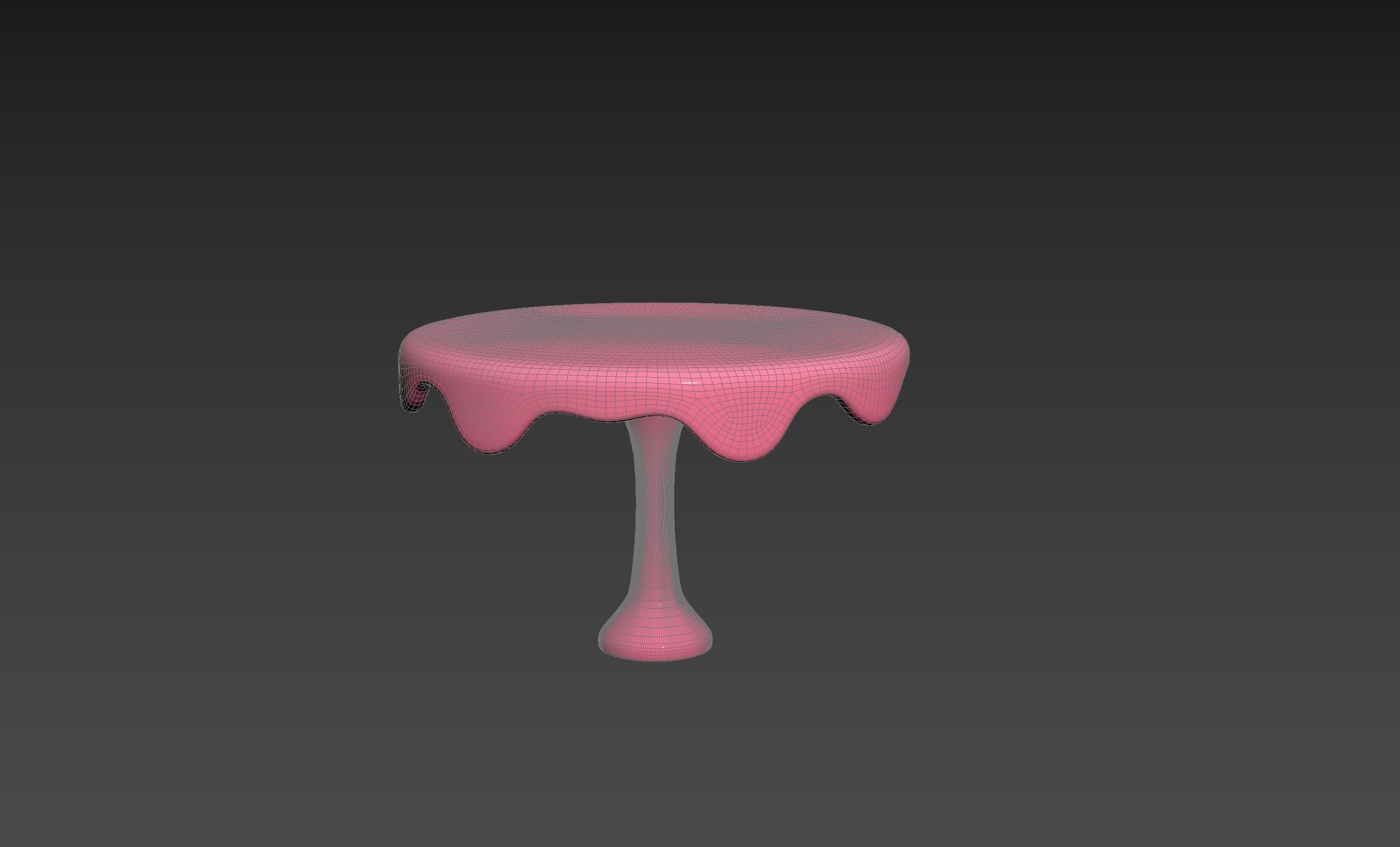 Furniture003 Table 3D model_12