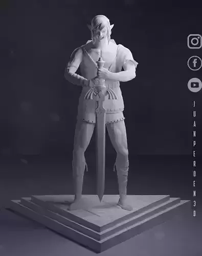 Link Tears Of The Kingdom 3D print model