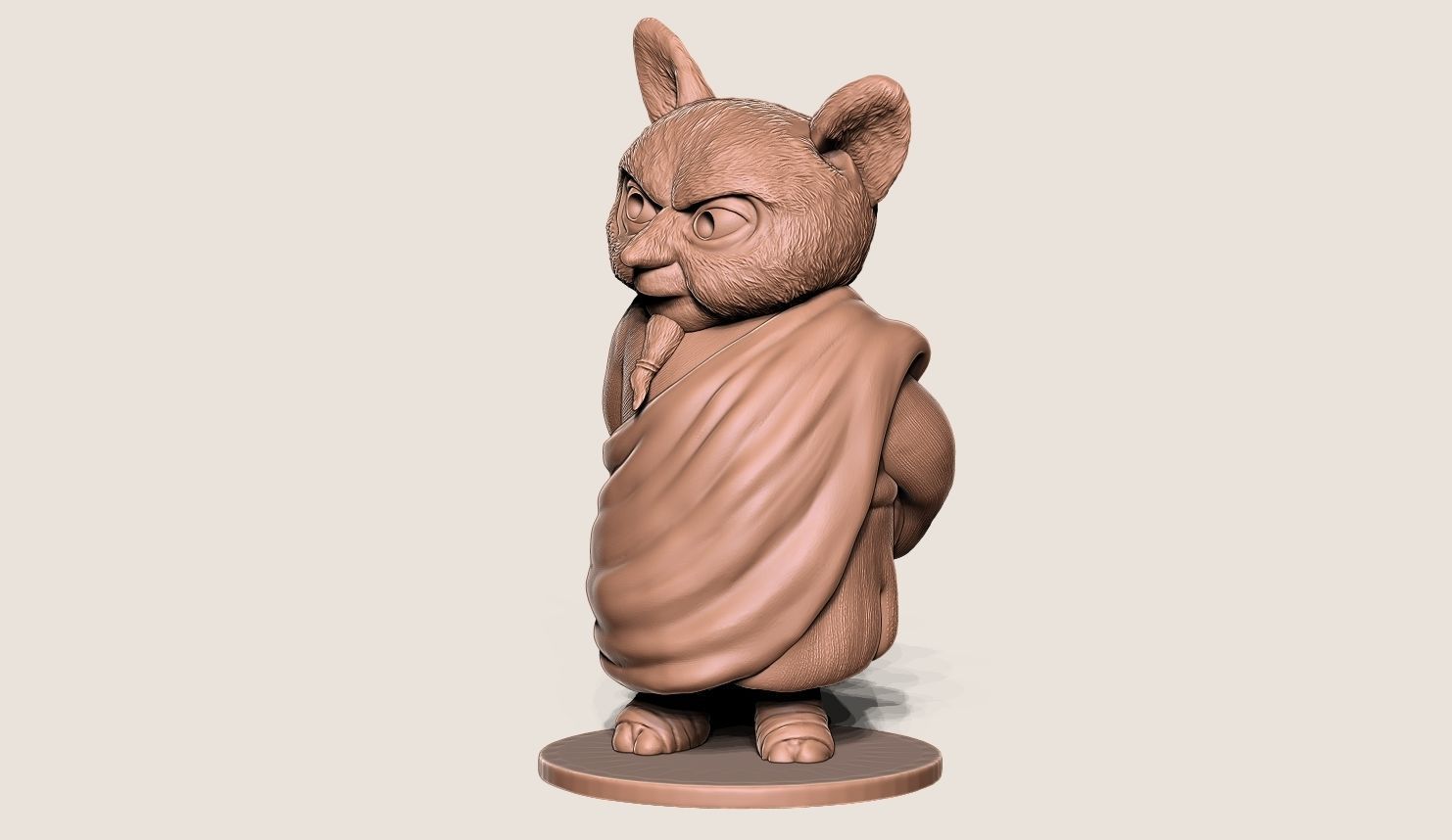 Master Shifu 3D print model_6