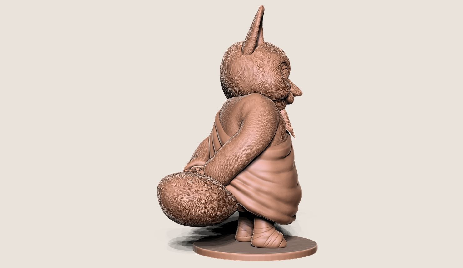 Master Shifu 3D print model_2