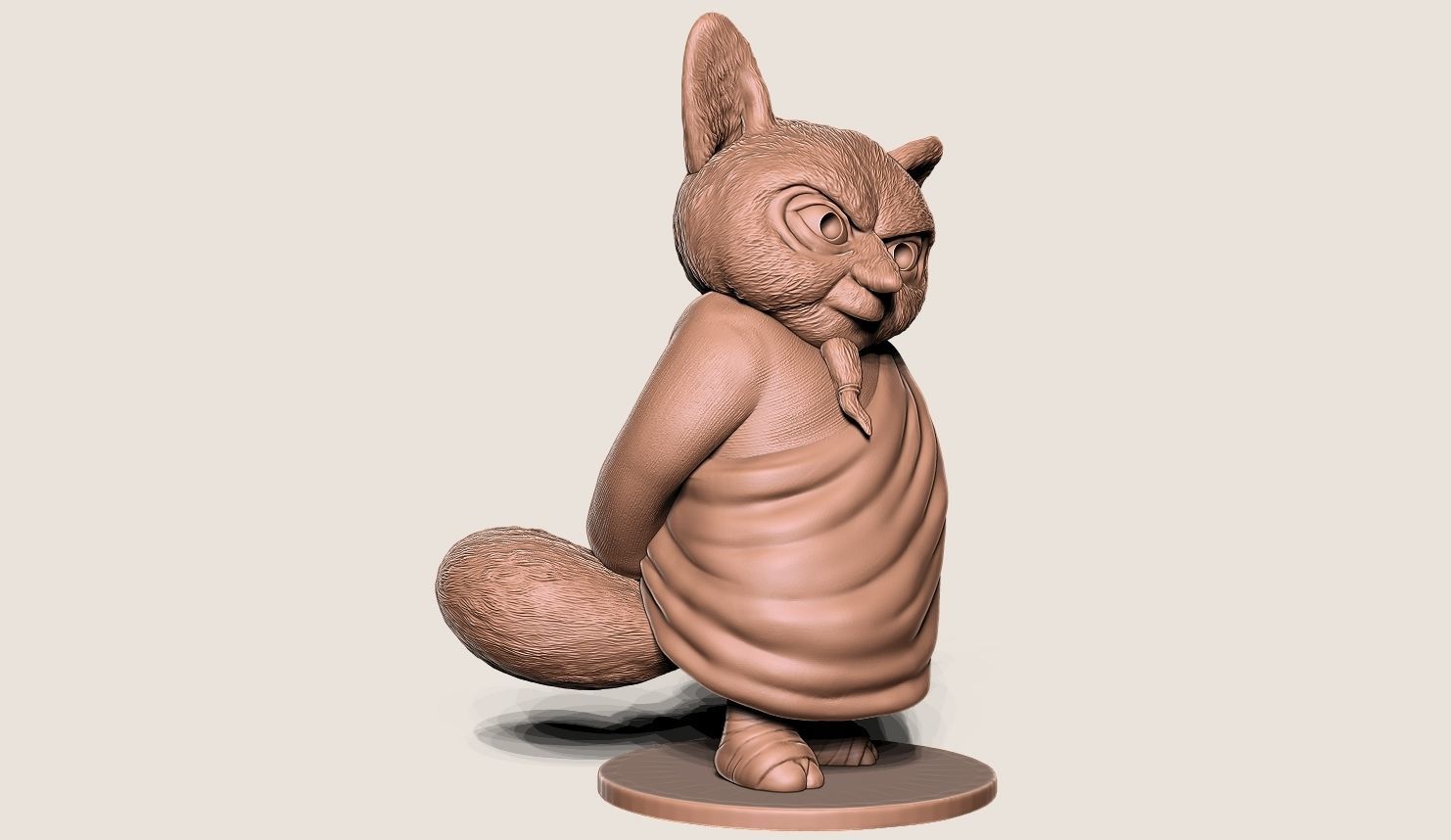 Master Shifu 3D print model_1