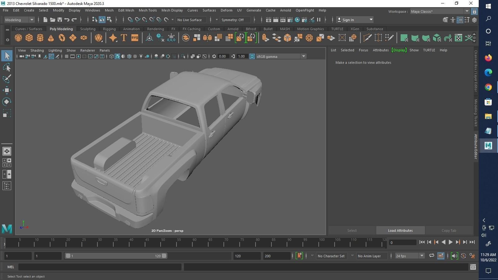 Chevrolet Silverado 1500 2013  3D print model_14
