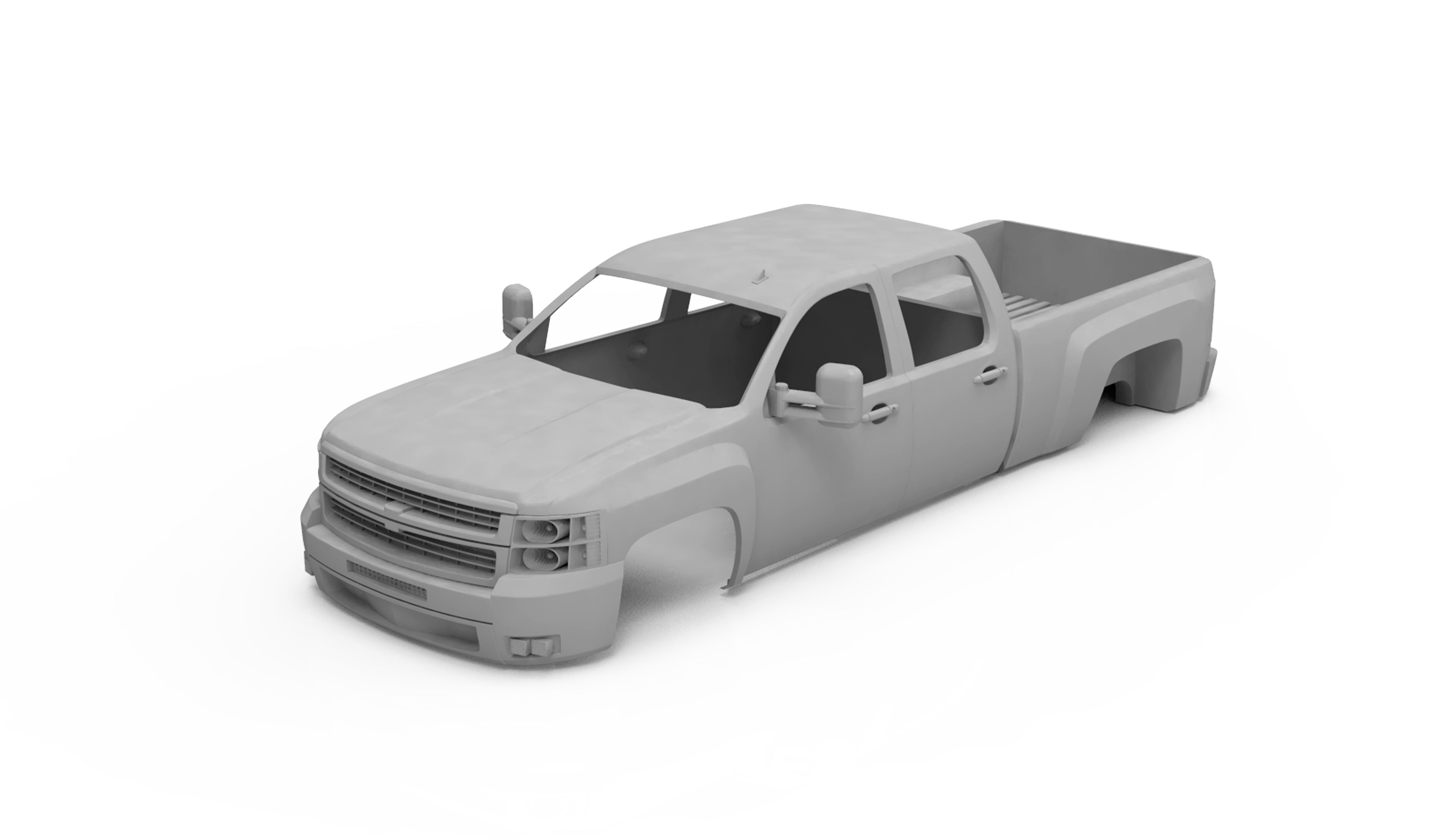 Chevrolet Silverado 1500 2013  3D print model_8