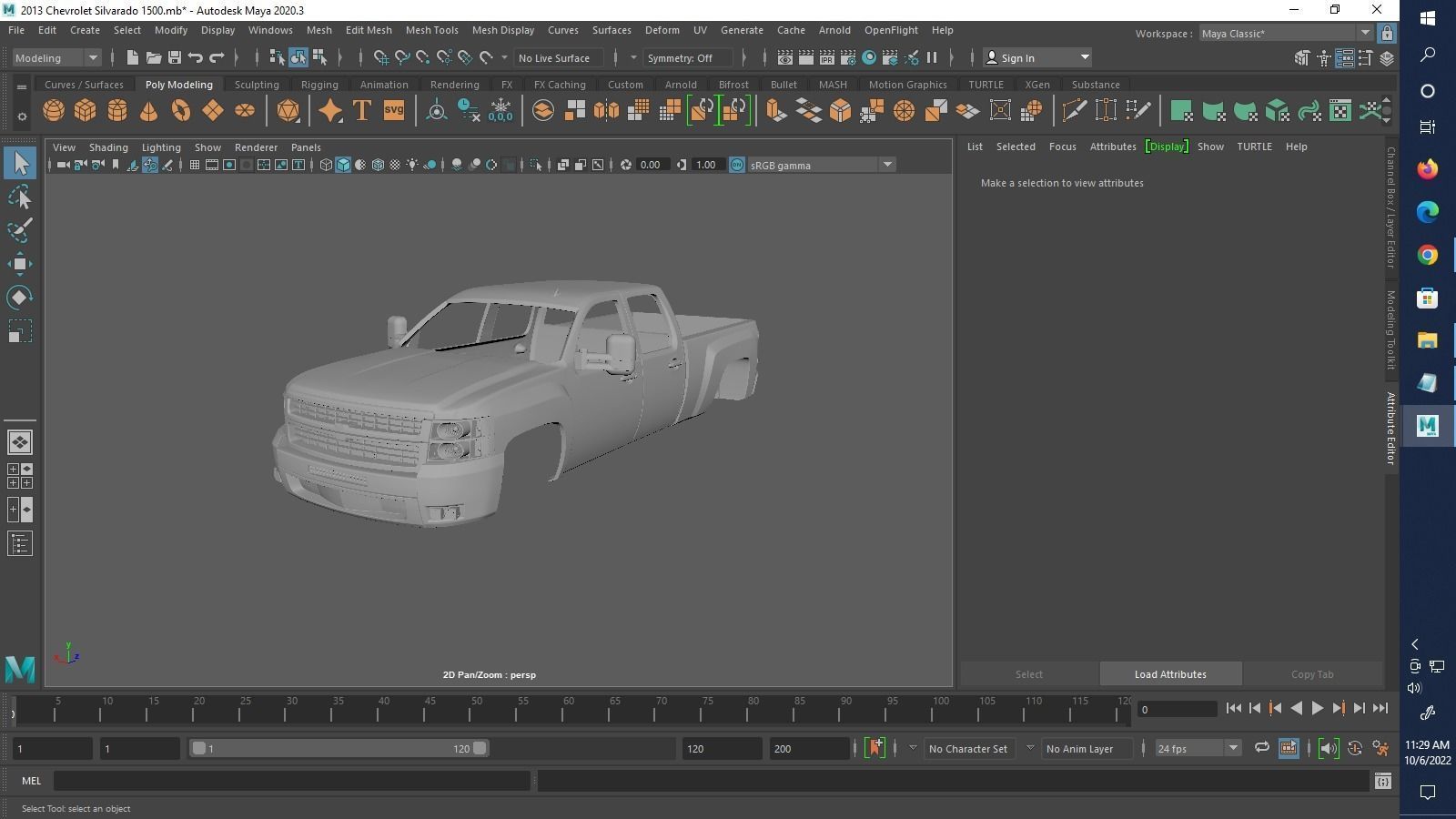 Chevrolet Silverado 1500 2013  3D print model_17