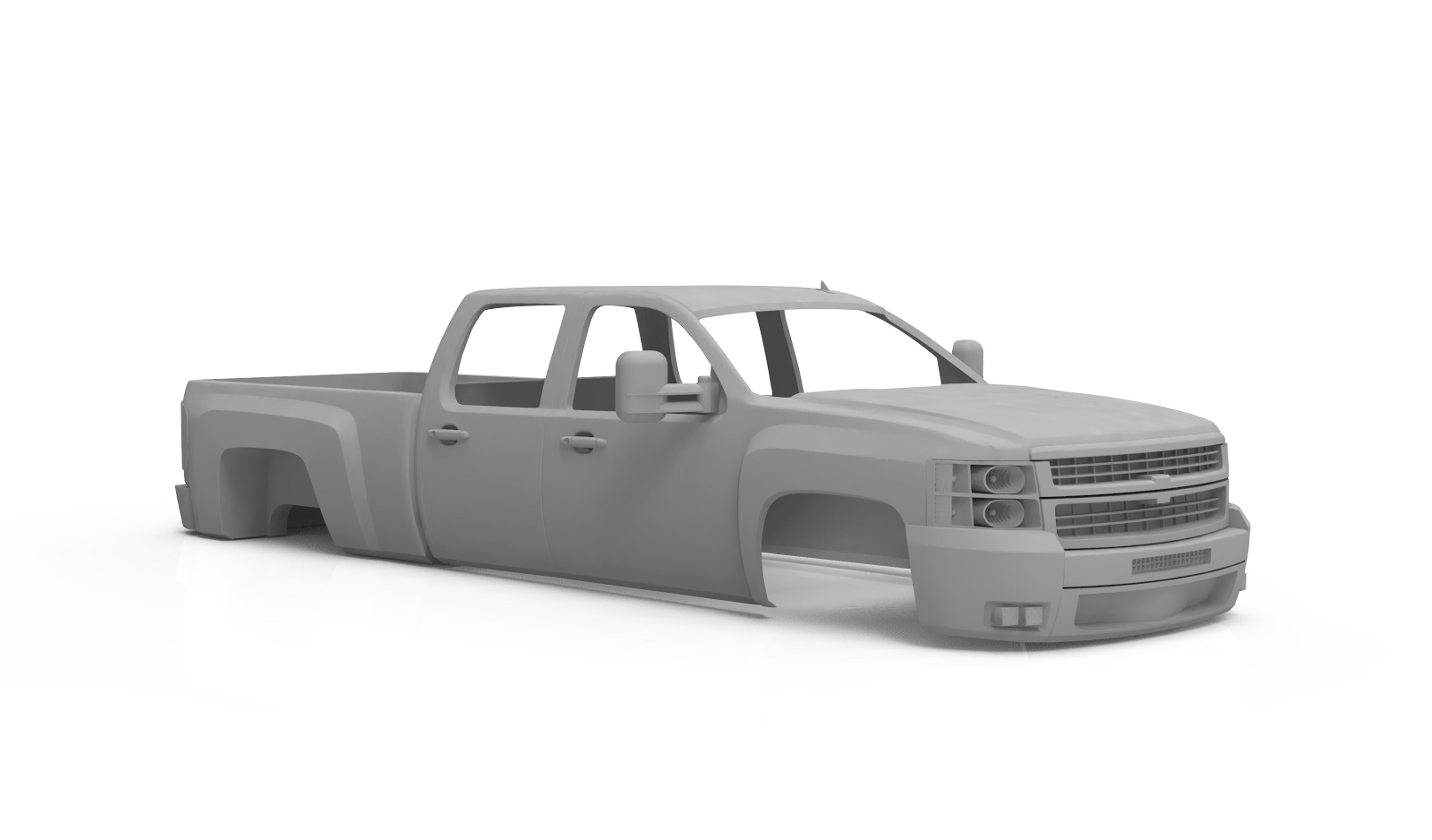 Chevrolet Silverado 1500 2013  3D print model_5