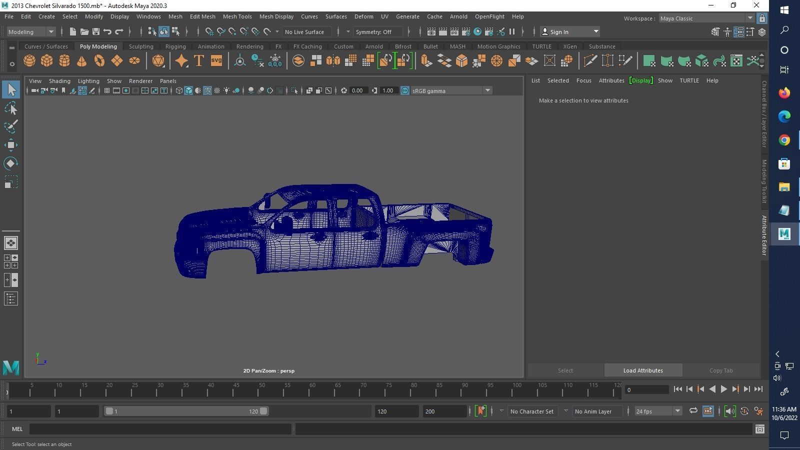 Chevrolet Silverado 1500 2013  3D print model_16