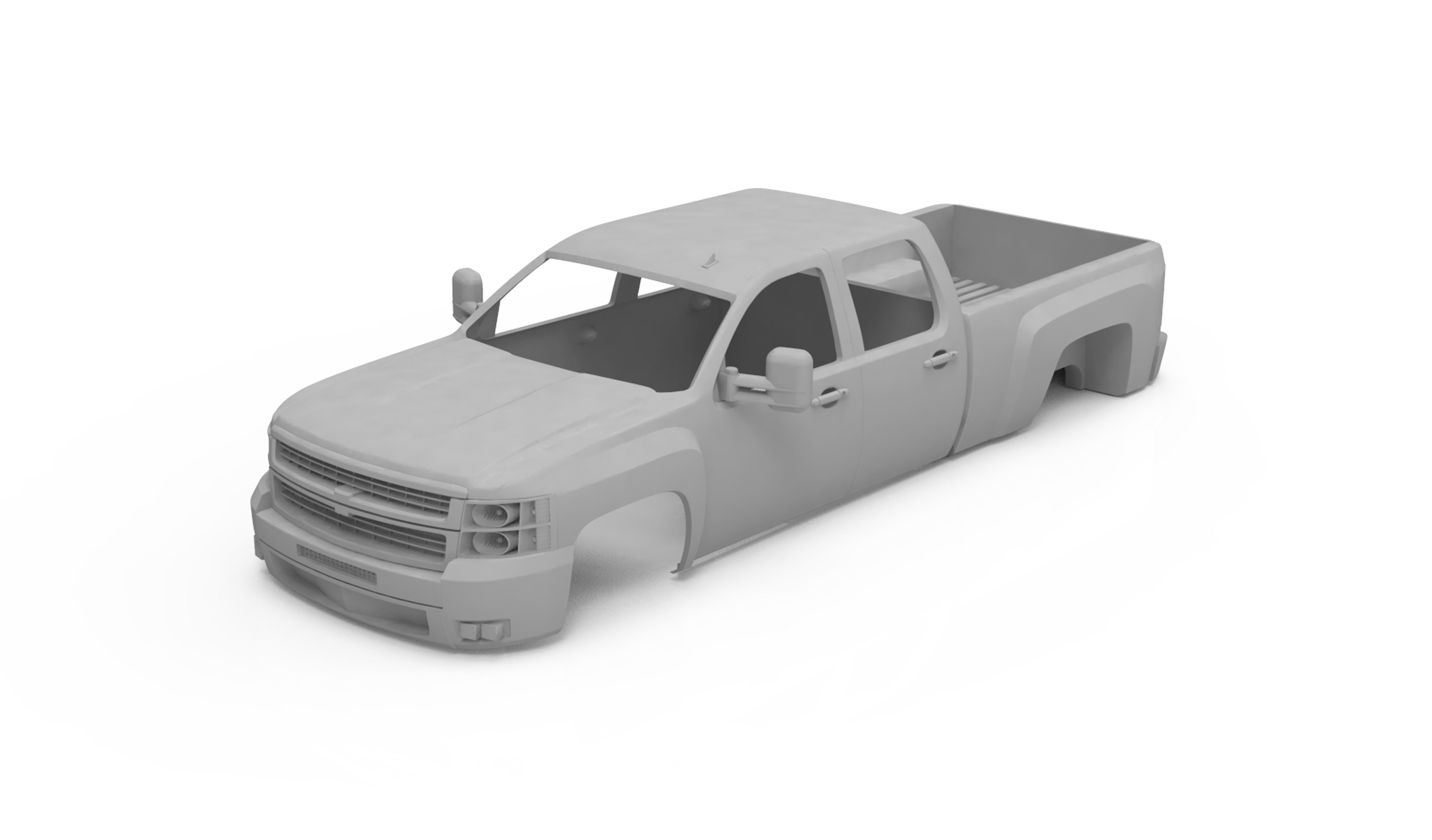 Chevrolet Silverado 1500 2013  3D print model_9