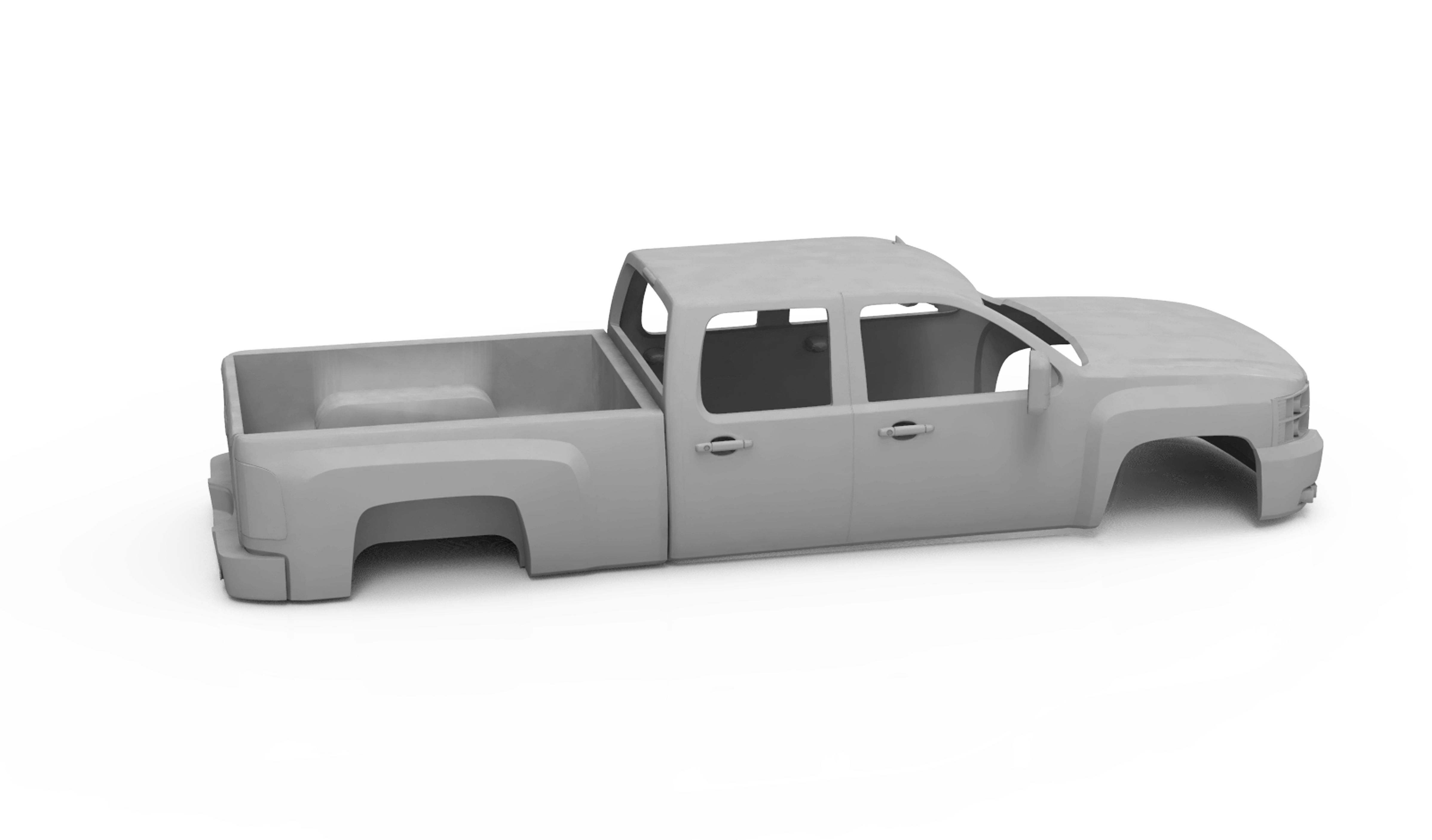 Chevrolet Silverado 1500 2013 3D model 3D printable | CGTrader