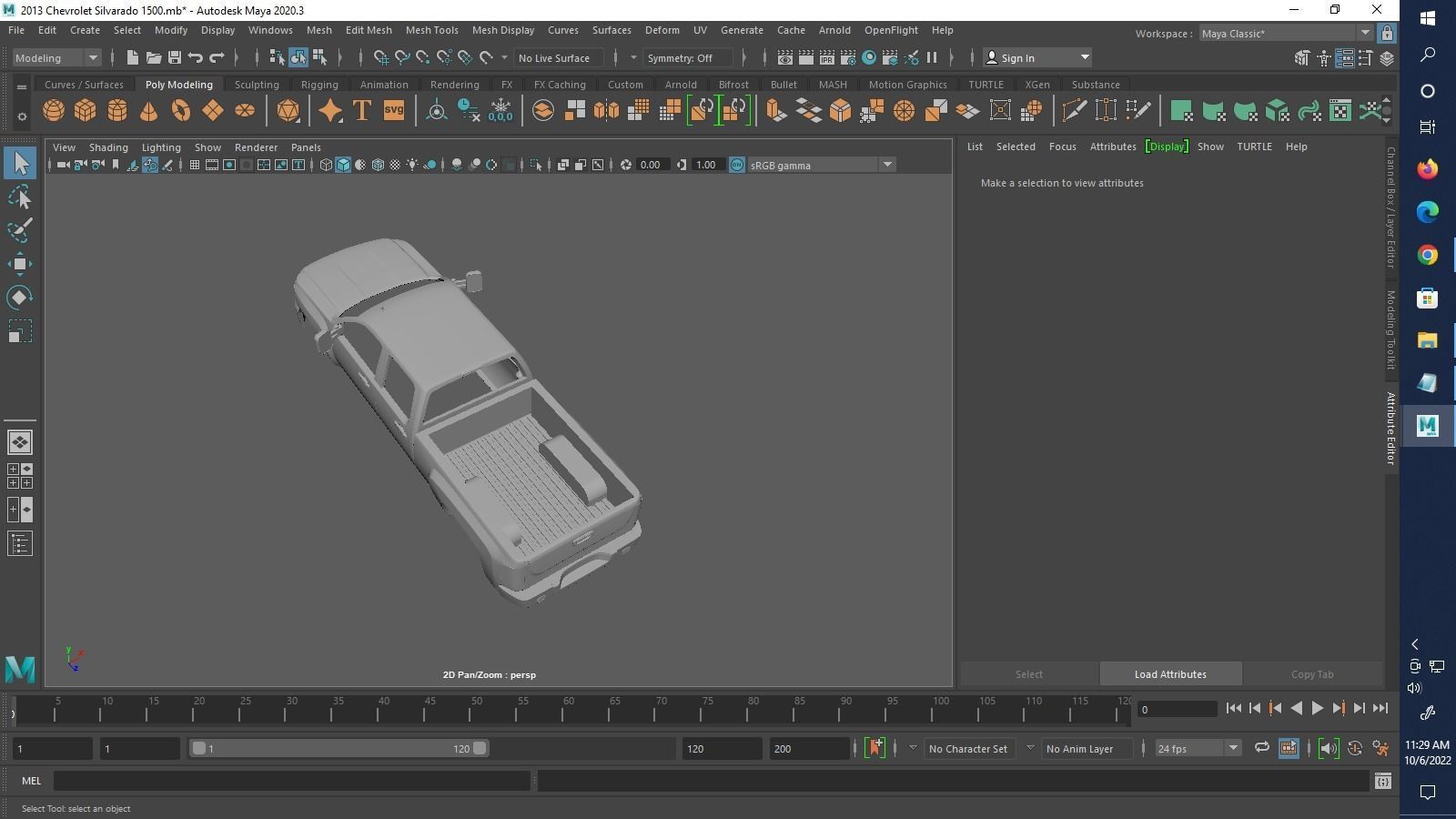 Chevrolet Silverado 1500 2013  3D print model_12